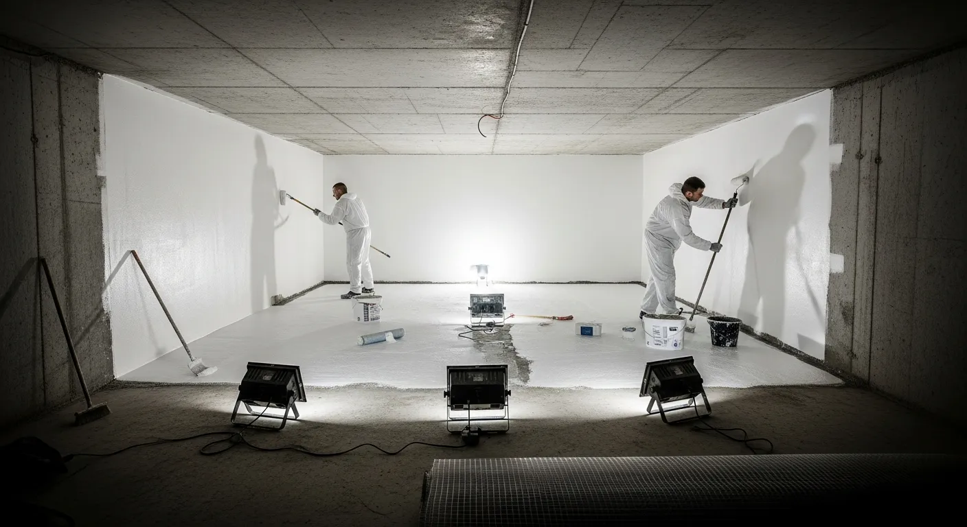 Sous-sol aménagé et sec